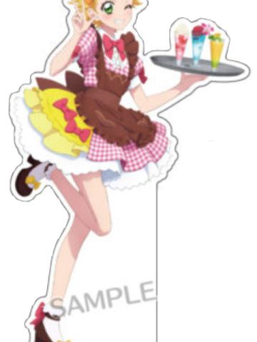 新条雏姬-美妙天堂×偶像活动 电影 -相遇的奇迹- ×甜品天堂 正比立牌