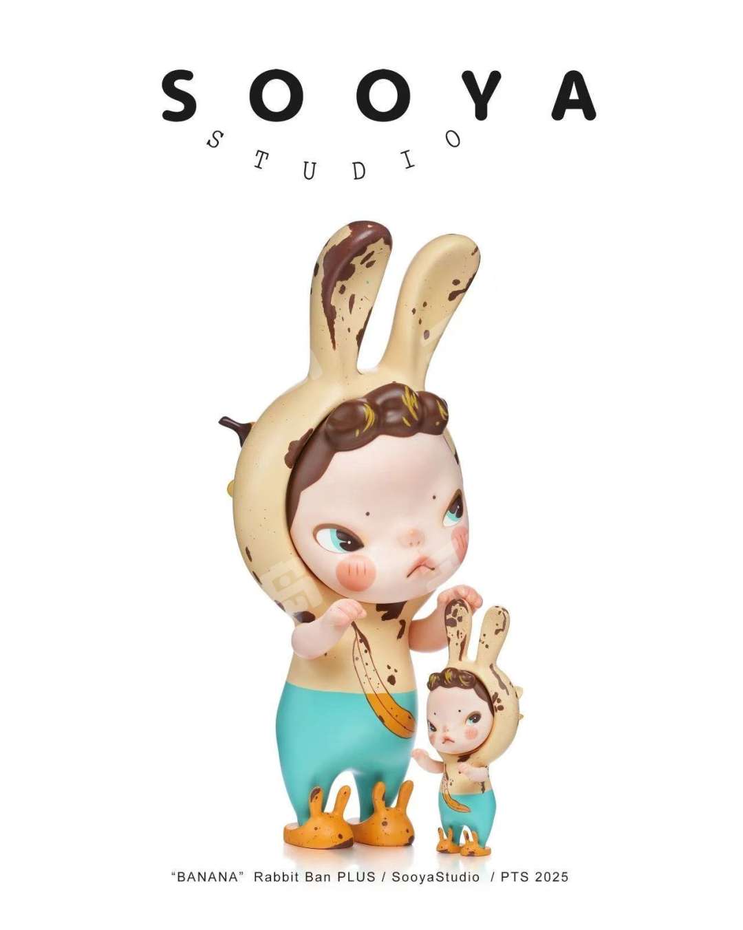 香蕉Ban | sooya/(潮玩IP) - Ban兔- 手办- 大娃｜千岛