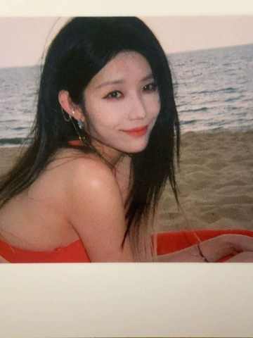 徐楚雯 Bye Bad Bye拍立得小卡