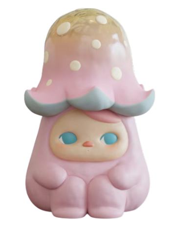 Mushroom Beanie-Tall Pink Hat
