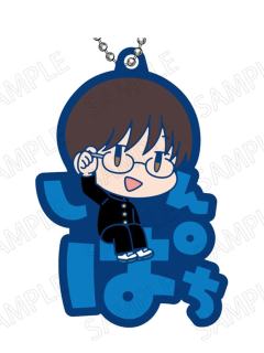 志村新八-3年Z组银八老师姓名Pitanko橡胶挂件