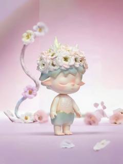 簮花少年-白花-资料图