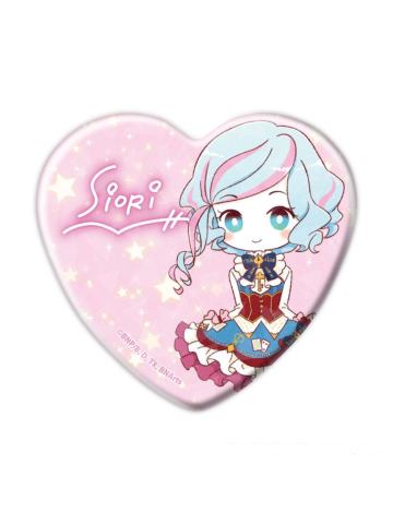 Shiori-行星涂鸦风全息心形徽章01