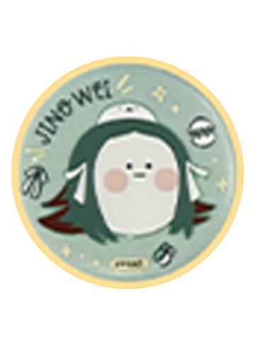 精卫-团子系列马口铁徽章