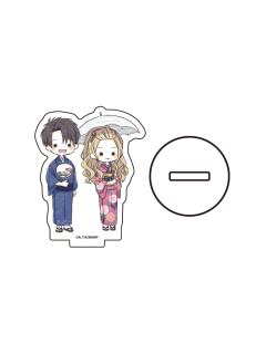 斋森香耶&辰石幸次-A3快闪涂鸦风Q版立牌