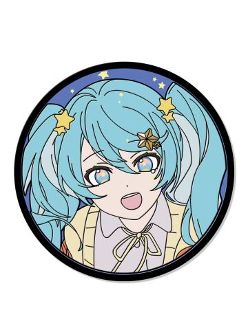 初音未来(积极游行)-万代DECO*27扭蛋杯垫