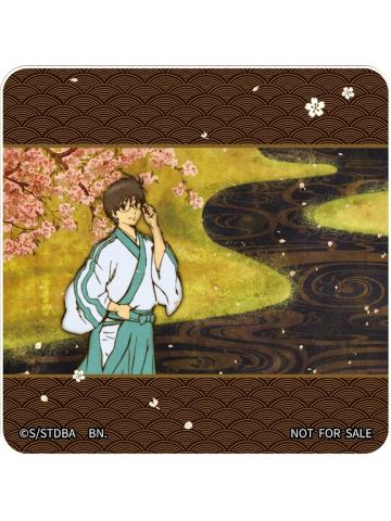 志村新八(普通款)-万代特典vol.2杯垫风卡片
