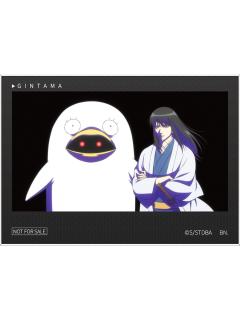 桂小太郎&伊丽莎白(普通款)-万代特典vol.1拍立得卡片