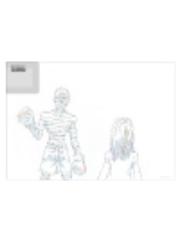 剥落裂夫&库哔-MeeToMa快闪动画原画图纸套装