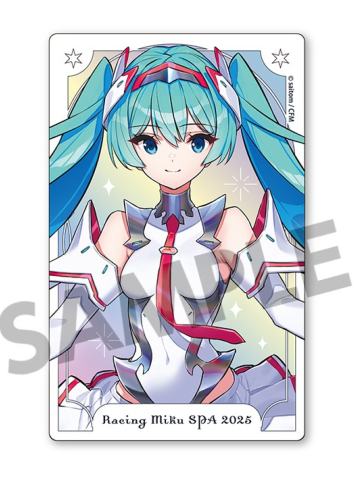 初音未来2(贴纸)-赛车未来SPA 2025 Ver.周边