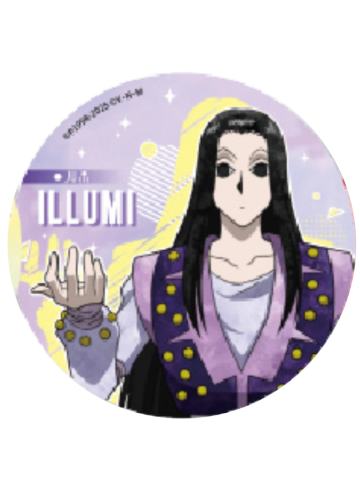 伊尔迷·揍敌客-上海快闪限定水彩系列徽章