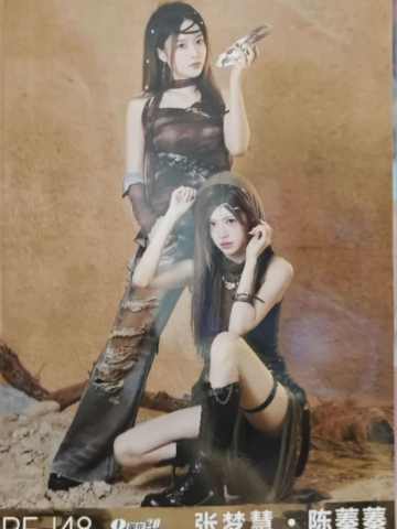 张梦慧&陈蓁蓁 八周年特别公演合照生写