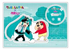 初音未来-初音未来×蜡笔小新联名立牌