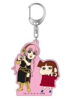 巡音流歌-初音未来×蜡笔小新联名人物挂件