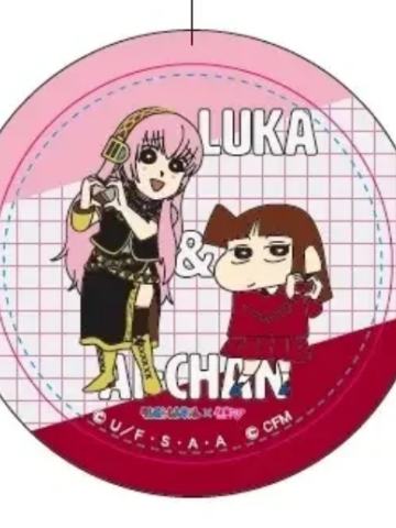 巡音流歌-初音未来×蜡笔小新联名吧唧