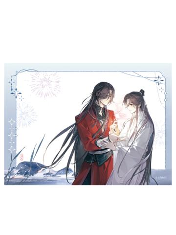 谢怜&花城(亚克力卡)-夜海星熠系列周边