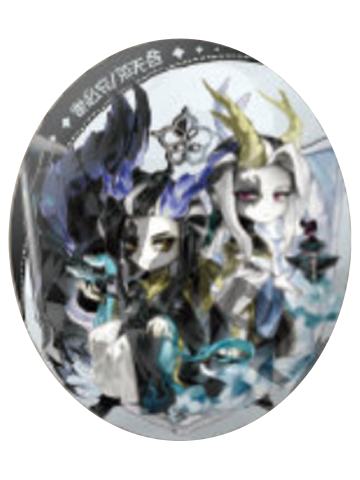 宿伞之魂-山海怪谈系列Q版徽章