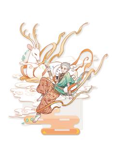 孙悟空-九色神鹿系列亚克力立牌