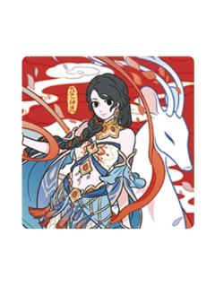 女娲-九色神鹿系列亚克力冰箱贴