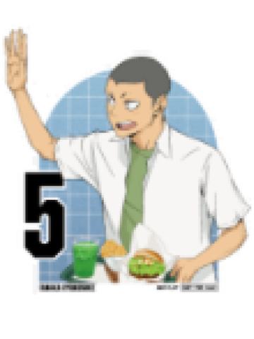 田中龙之介(贴纸)-摩斯汉堡联动加购周边