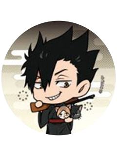 黑尾铁朗-2025夏祭Q版吧唧