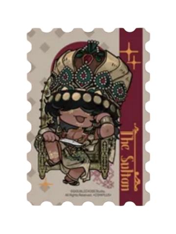 苏丹-COMIPLUS+Q版烫色邮票贴纸包