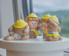 幼稚园小奶鼻-棕色-资料图