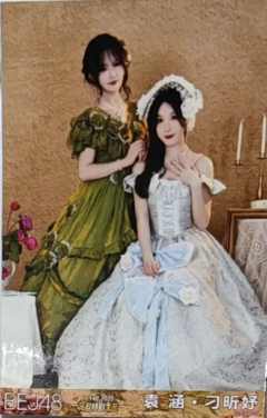 袁涵&刁昕妤 25元旦纪念合照生写