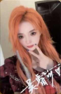 吴睿莎 B·RISE梦之门巡演数签小卡