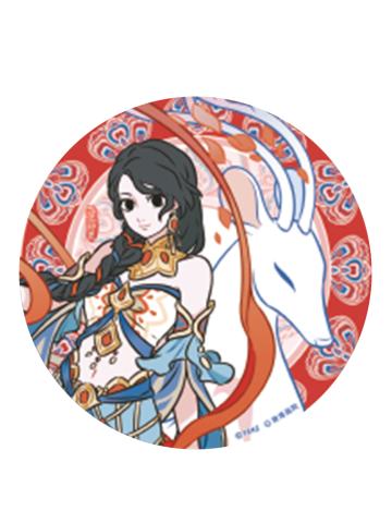 女娲-九色神鹿系列马口铁徽章特别版