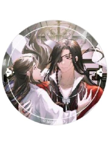花城&谢怜(联名徽章套组)-古茗联名周边