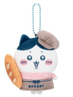 小八-面包房系列店长毛绒玩偶挂件