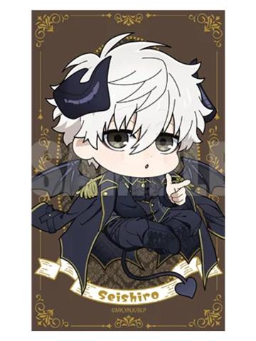 凪诚士郎(恶魔ver.小卡)-天使与恶魔ver.Q版相卡套装