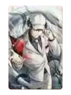 白也(赠品小卡)-戏梦集方形徽章