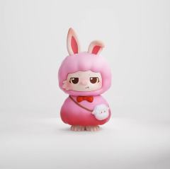 隐藏款-兔耳Mayki-粉原色-资料图