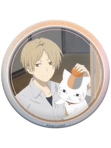 夏目贵志&猫咪老师4-樱愿系列双闪徽章