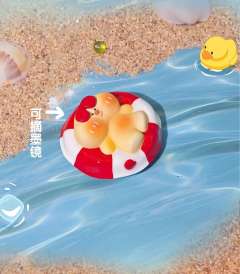 泳圈派对-红白-资料图