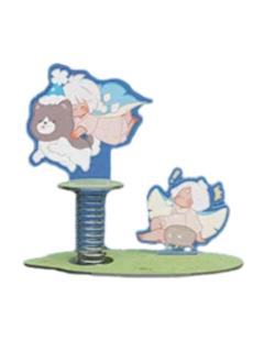 晃晃时光亚克力立牌-六周年快闪周边