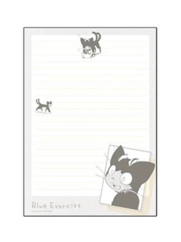 小黑-原画展信纸套装