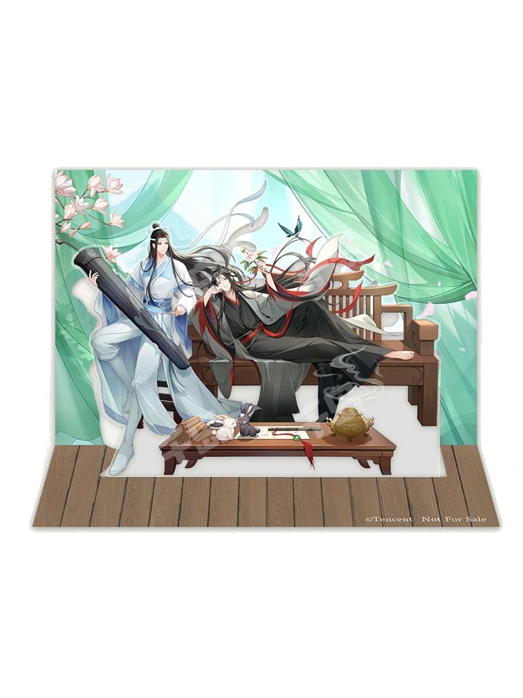 魏无羡＆蓝忘机(可立透卡)-只此青绿系列周边| 只此青绿系列周边