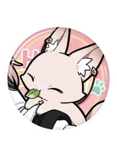椒丘-小不点猫猫系列mini徽章