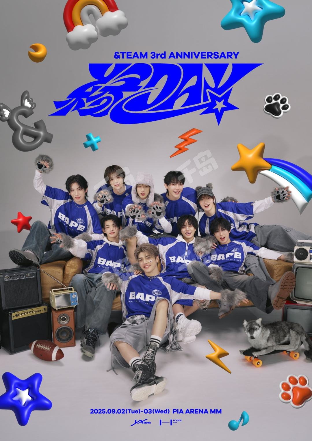 &TEAM 縁day 2024 2周年 FC 限定 トレカ　NICHOLAS &TEAM 縁DAY ニコラス 王奕翔 アニバーサリーフォト トレカ 2