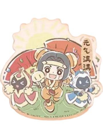 鲁班七号亚克力立牌-遇意十二月令第四弹