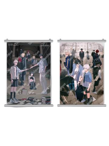 多人-韩咖Toonique联动抽奖挂画