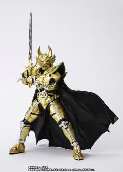 SHF 真骨雕 黄金骑士牙狼(冴岛钢牙) 牙狼20周年纪念版-资料图