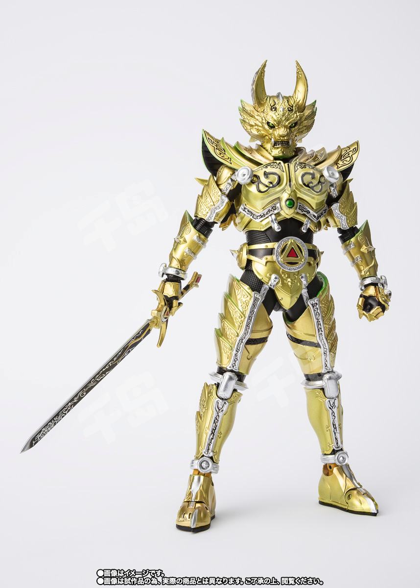 SHF 真骨雕黄金骑士牙狼(冴岛钢牙) 牙狼20周年纪念版| S.H.