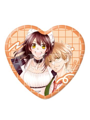 鲇泽美咲&碓冰拓海4-D赏心形吧唧