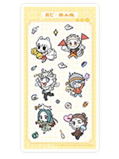 多人5(星光镭射点贴纸)-名仁联名周边