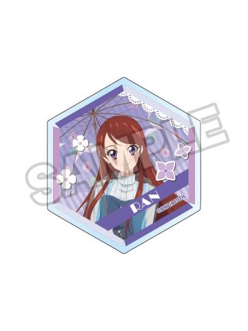 紫吹兰-雨天系列亚克力徽章