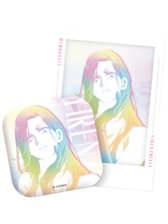 夏禾A(水彩photo)-Live Photo系列徽章盲盒